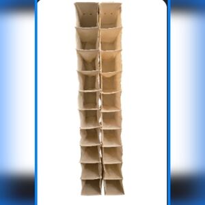 2 ClosetMaid Tan Hanging Shoe Organizer